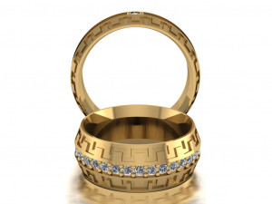 ring set 19 3D 模型