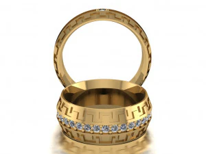 ring set 19 3D Model