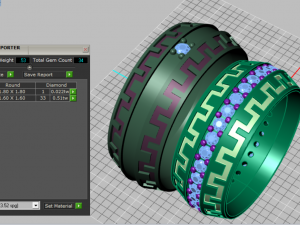 ring set 19 3D 模型