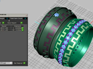 ring set 19 3D Model