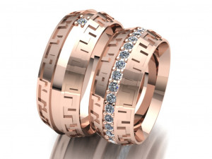 ring set 19 3D 模型