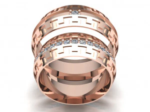 ring set 19 3D Model