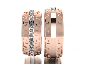 ring set 19 3D 模型