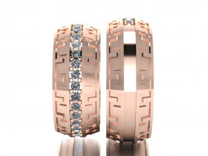 ring set 19 3D Model