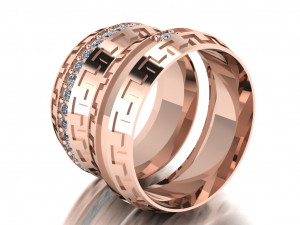 ring set 19 3D 模型
