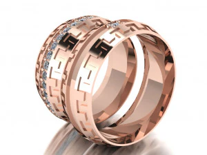 ring set 19 3D Model