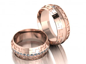 ring set 19 3D Model
