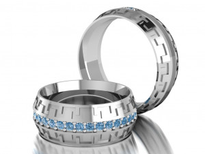 ring set 19 3D 模型