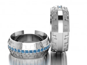ring set 19 3D Model