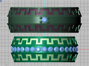 ring set 19 3D Model