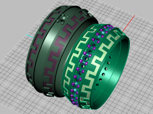 ring set 19 3D 模型