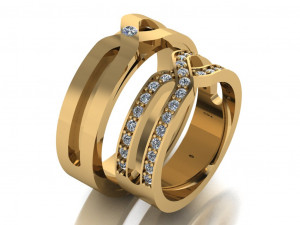 ring set 20 3D Model