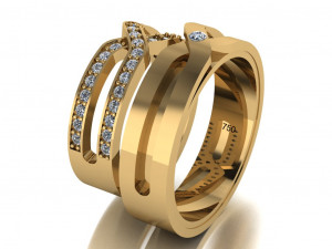ring set 20 3D Model