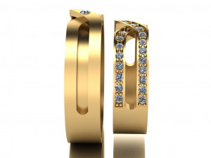 ring set 20 3D Model