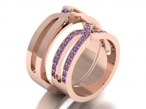 ring set 20 3D Model