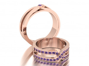 ring set 20 3D Model