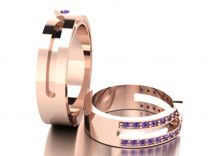 ring set 20 3D Model