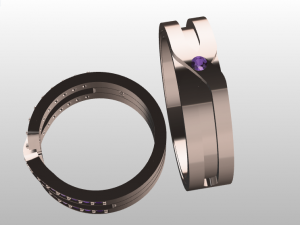 ring set 20 3D Model