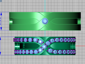 ring set 20 3D Model