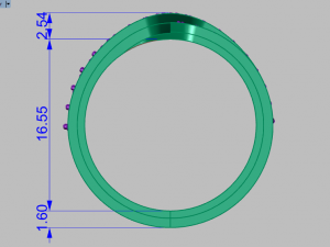 ring set 20 3D Model