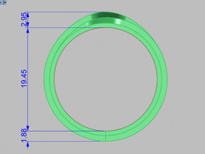 ring set 20 3D Model