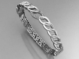 Cuban bracelet 3D Print Model