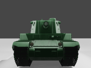 tank type 5 heavy - super-heavy japanese tank Modèle 3D