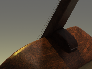 acoustic guitar Modelo 3D
