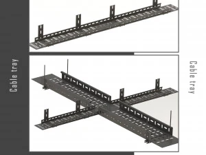 ventilation system set vol 01 3D Model