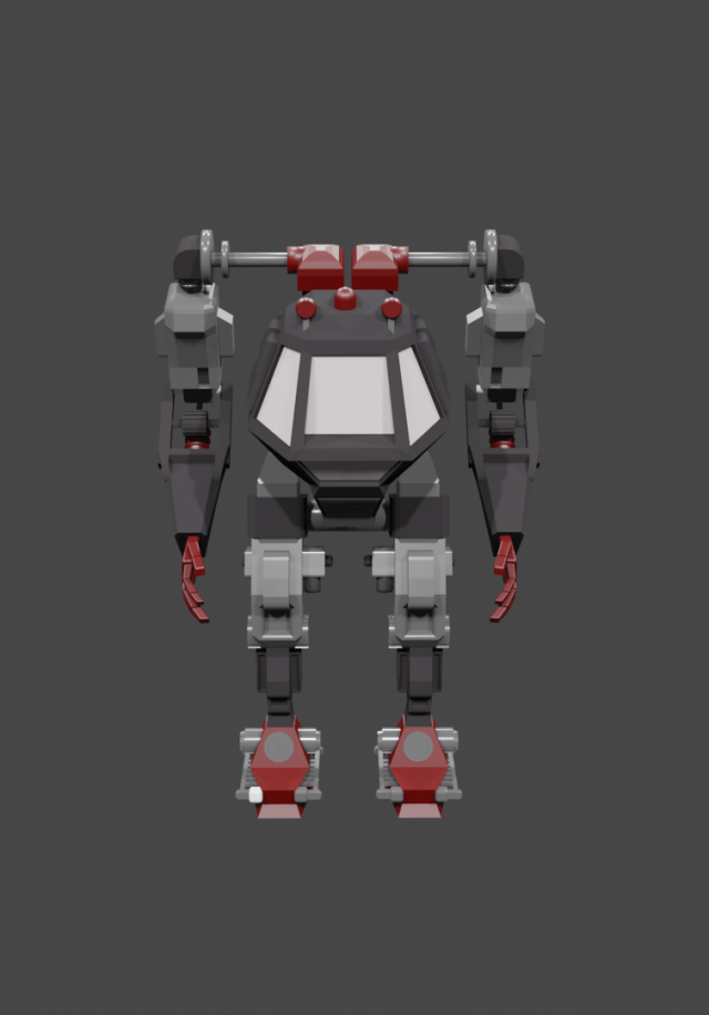 robot k-231 3D मॉडल .c4d .max .obj .3ds .fbx .stl .blend 