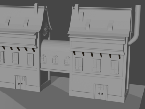 steampunk house 3D Модель