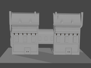 steampunk house 3D Модель