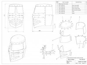Topfhelm von dargen Modelo de impresión 3D