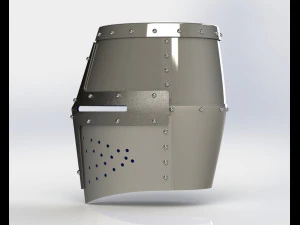 Topfhelm von dargen 3D Print Model