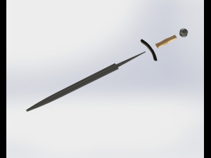 sword 3D Print Model