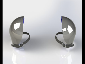 the shoulders armor 3D 打印模型