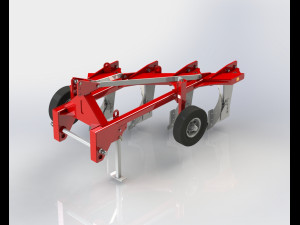 plow 4x40 3D Model