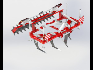 subsoiler 3m 3D Model