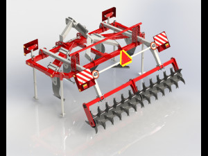 subsoiler 3m 3D Model