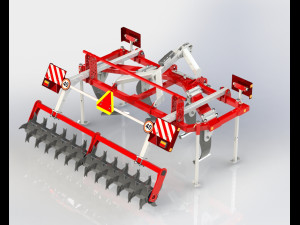 subsoiler 3m 3D Model