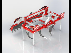 WG 0022 - STL Subsoiler 3m 3D Model