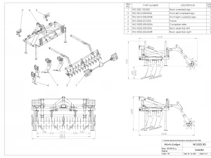 WG 0022 - STL Subsoiler 3m 3D Model