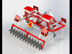 WG 0022 - STL Subsoiler 3m 3D Model