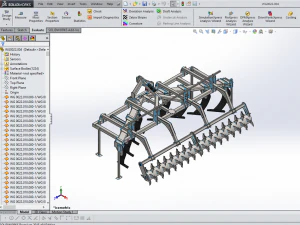 WG 0022 - STL Subsoiler 4m 3D Model