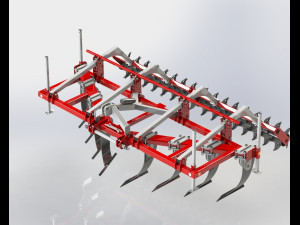 subsoiler 4m 3D Model