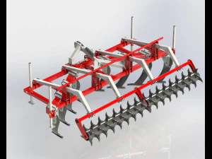 WG 0022 - STL Subsoiler 4m 3D Model