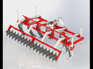 subsoiler 4m 3D Model