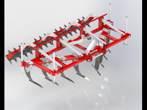 subsoiler 4m 3D Model