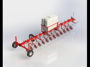liquid fertilizer applicator 3D-Modell