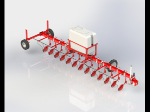 liquid fertilizer applicator 3D-Modell